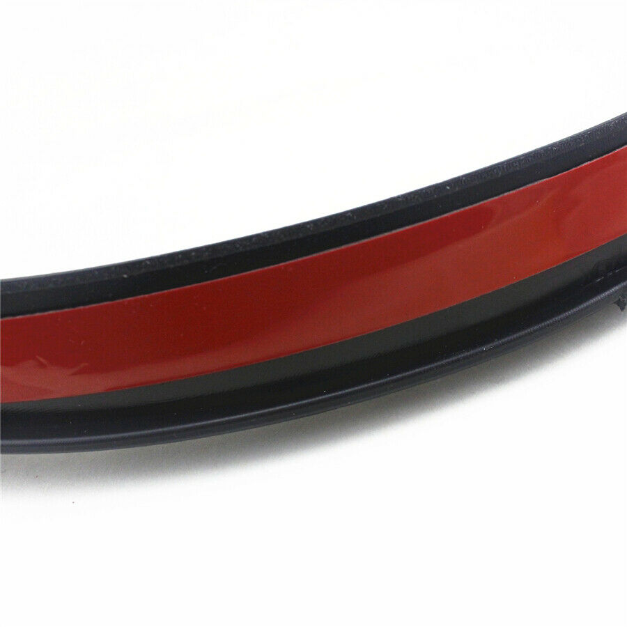 Universal 1.2M Car Tail Carbon Fiber Style+Double-sided Adhesive Easy to Install