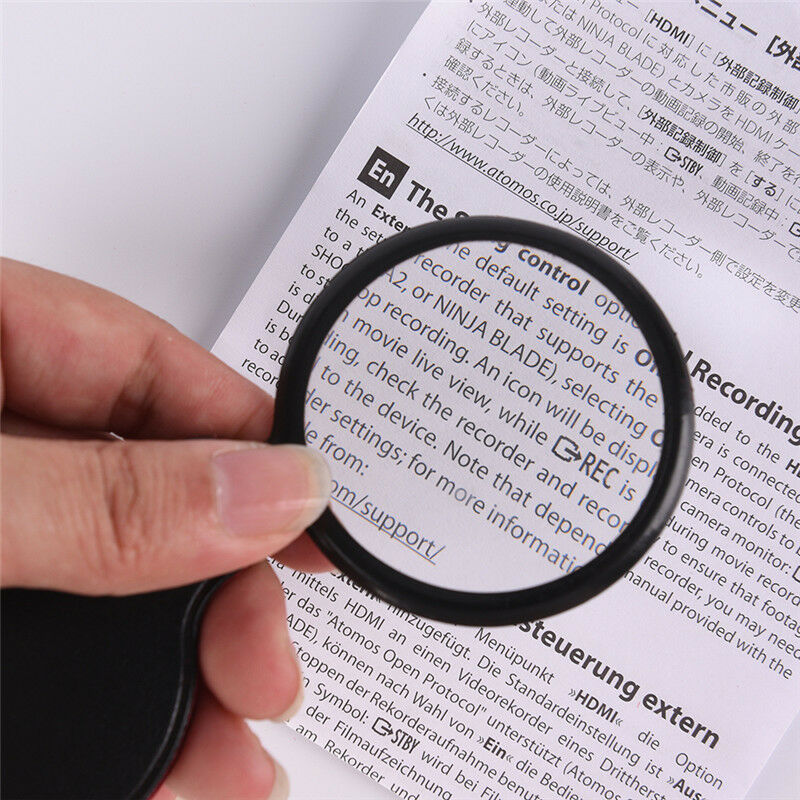 Folding 10X Mini Pocket Jewelry Magnifier Magnifying Eye Glass Loupe Lens A+  DD
