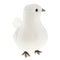 Vivid Long Tail Artificial Doves Birds Statue Photo Props Lawn Decoration