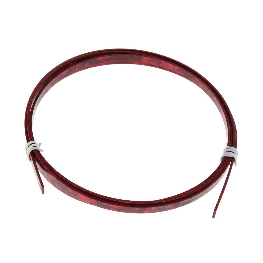 Celluloid Guitar Binding Inlay Purfling Strip for Luthiers DIY Supplies 6mm