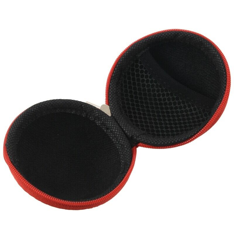 Carrying Hard Case Bag for Earphone Headphone iPod MP3 red G1U2U2