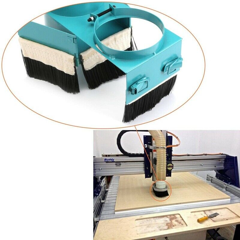 Brush 70mm/300mm Vacuum Cleaner Dust Cover for Engraving Machine, Suitable forE6