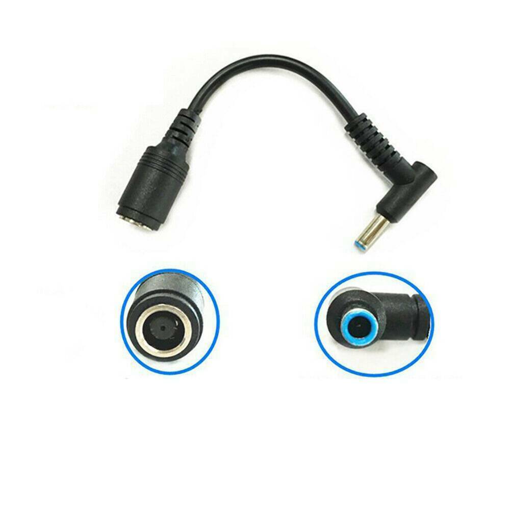 DC Power Charger Converter Adapter Cable 7.4mm To 4.5mm For HPDell Blue Tip T ga