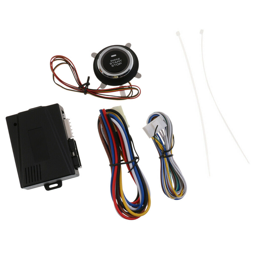 Car Engine Ignition Starter Stop Push Button Switch Illuminated LED Light