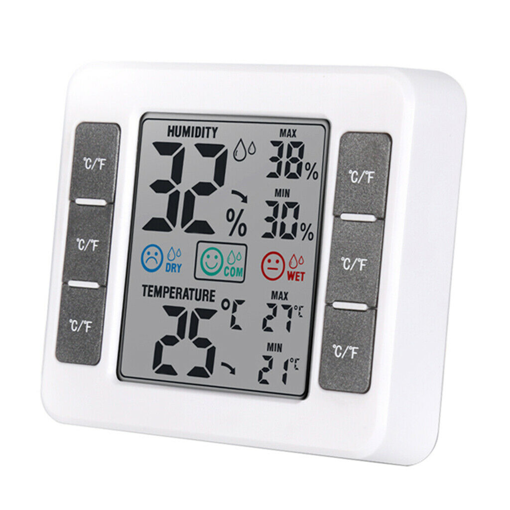 Digital Hygrometer Indoor Thermometer Humidity Monitor with Temperature Humidity