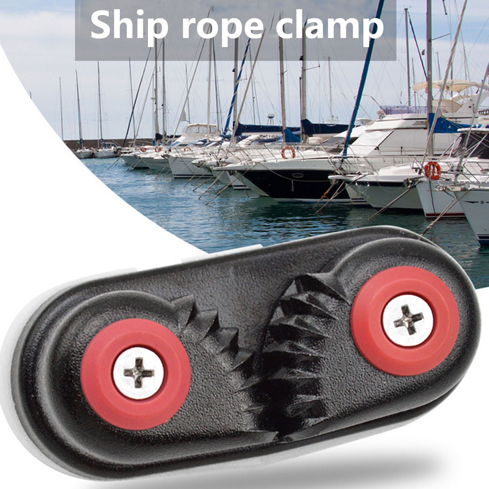 2PCS Kayak Cam Cleat Boat Canoe Sailing Boat Cam Cleats Fast Entry Cleats