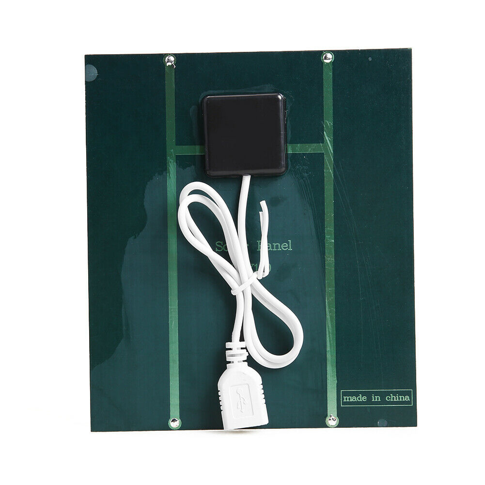 2.5W 5V USB Solar Battery Charger + AAA AA Rechargeable Battery Charger  @