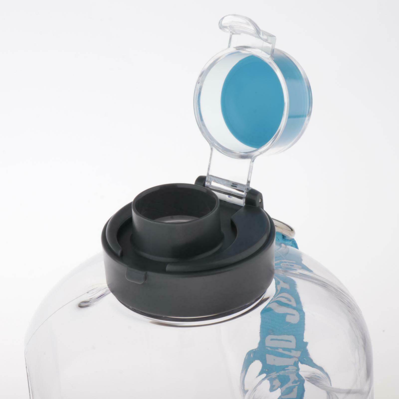 2X Large Water Bottle Transparent Drinking Water Kettle for Exercise Outdoor