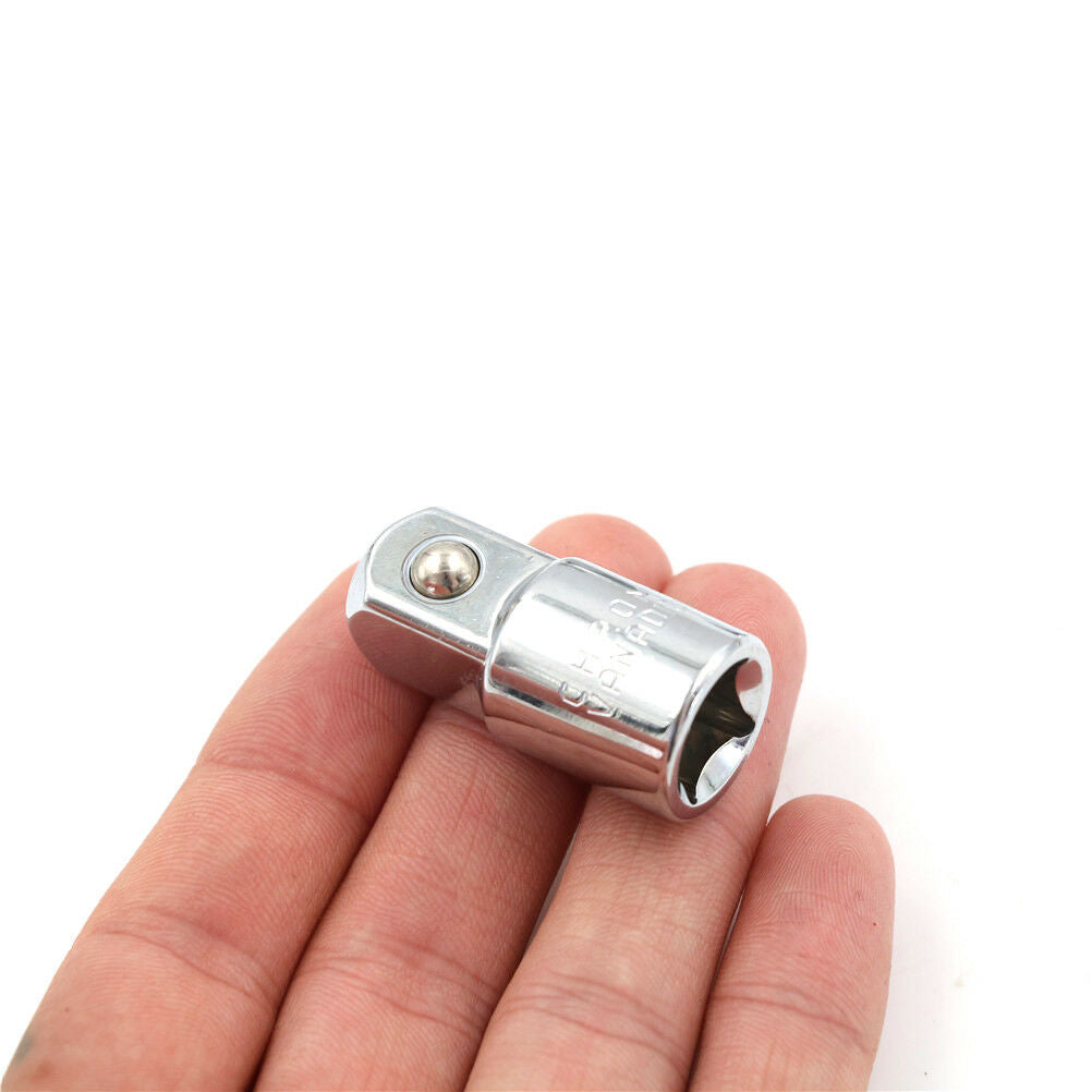 4PCS 1/4"3/8"1/2" inch Drive Socket Adapter Converter Reducer Air Impact Set_DD