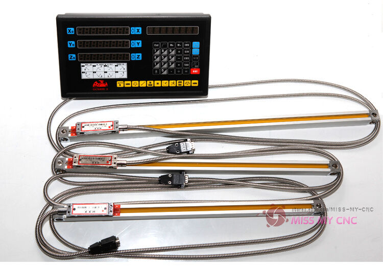 3 AXIS DIGITAL READOUT and Linear scale linear encode  for milling machine [M1]