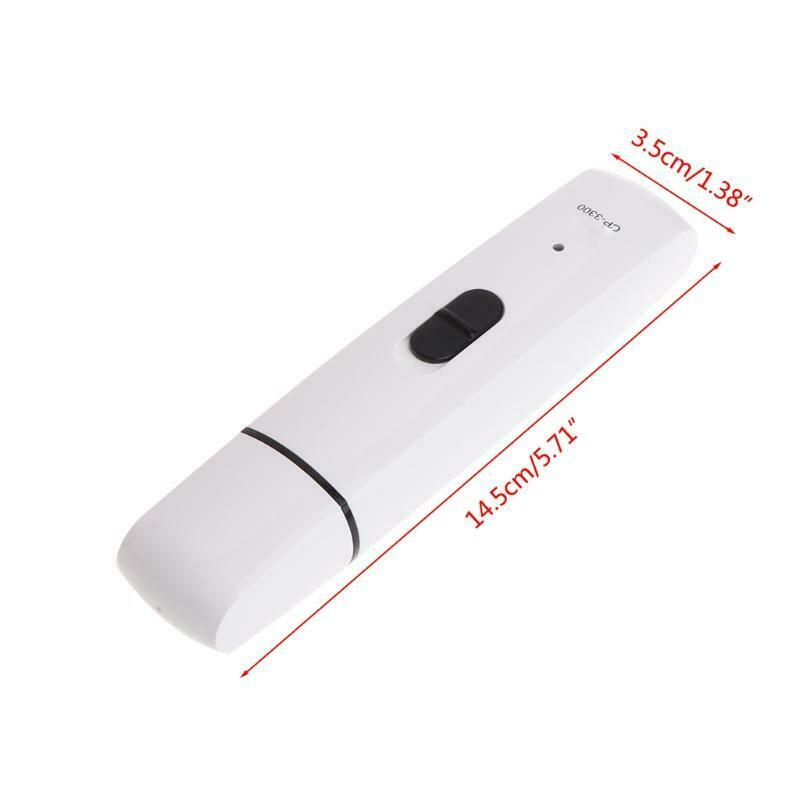 Pet Nail Grinder Electric Rechargeable Grooming Paw Dog Cat Trimmer Clipper Care