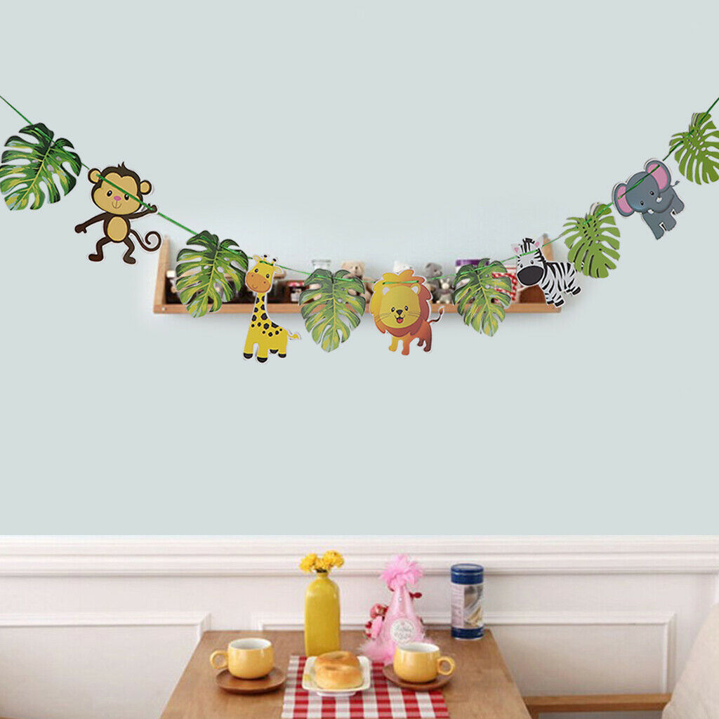 Cute garland pennant chain hanging decoration for Hawaii party themed party