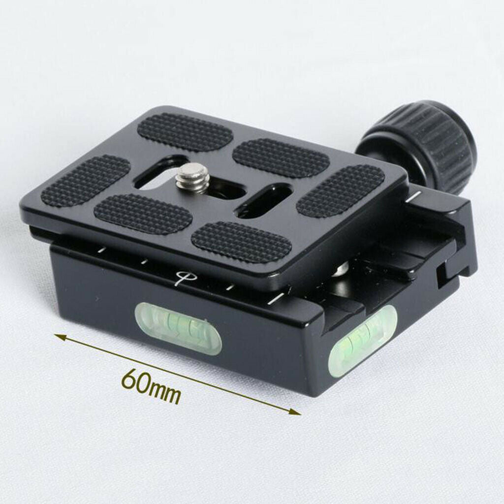 Camera Metal Clamp Quick Release QR Plate Replacement For Arca Swiss Tripod