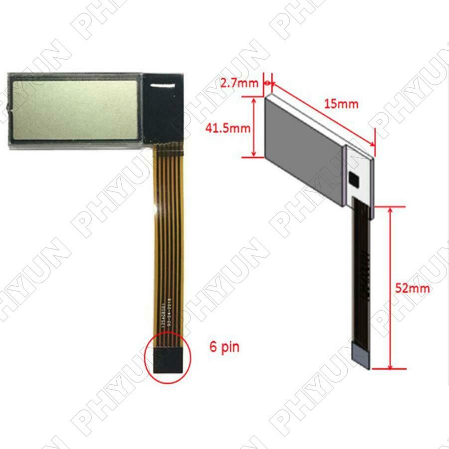 6Pin Speedometer Tachometer LCD Display for VDO Gauge Tachometer Kenworth Truck