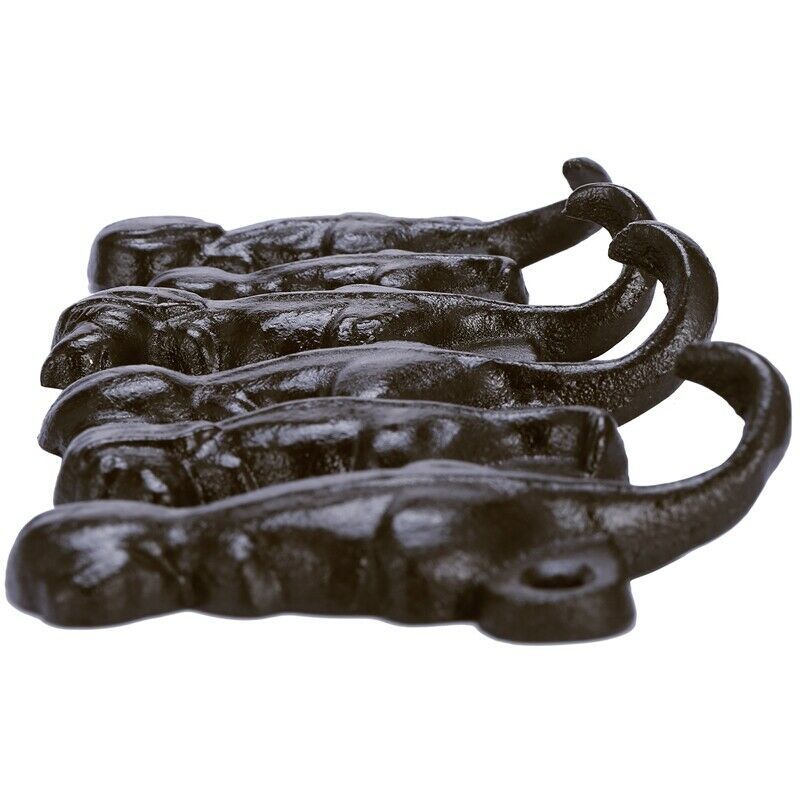 Cast Iron Dog Door Key Hook Pastoral European Retro Wall Hanging Coat CreativeR9