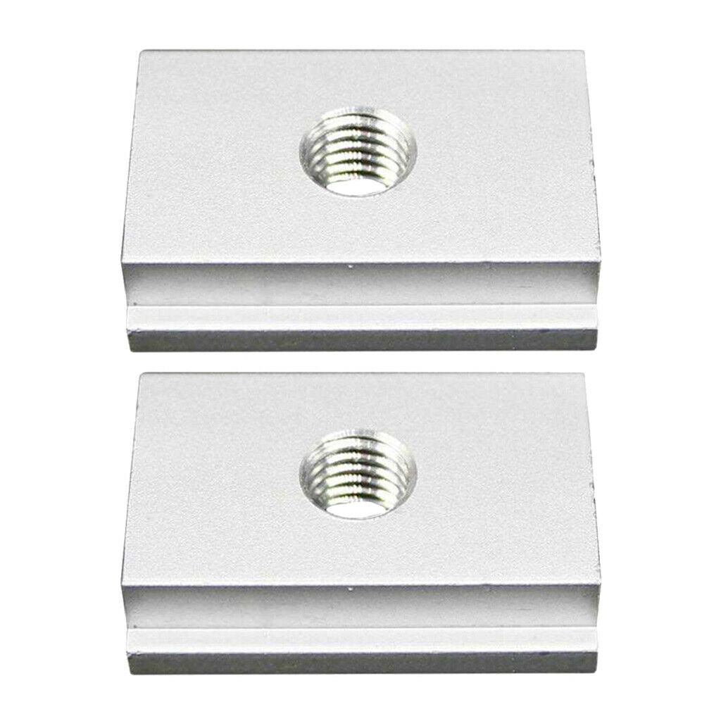 2Pcs Professional M6 T-Slider for T-slot Durable Tools Woodworking