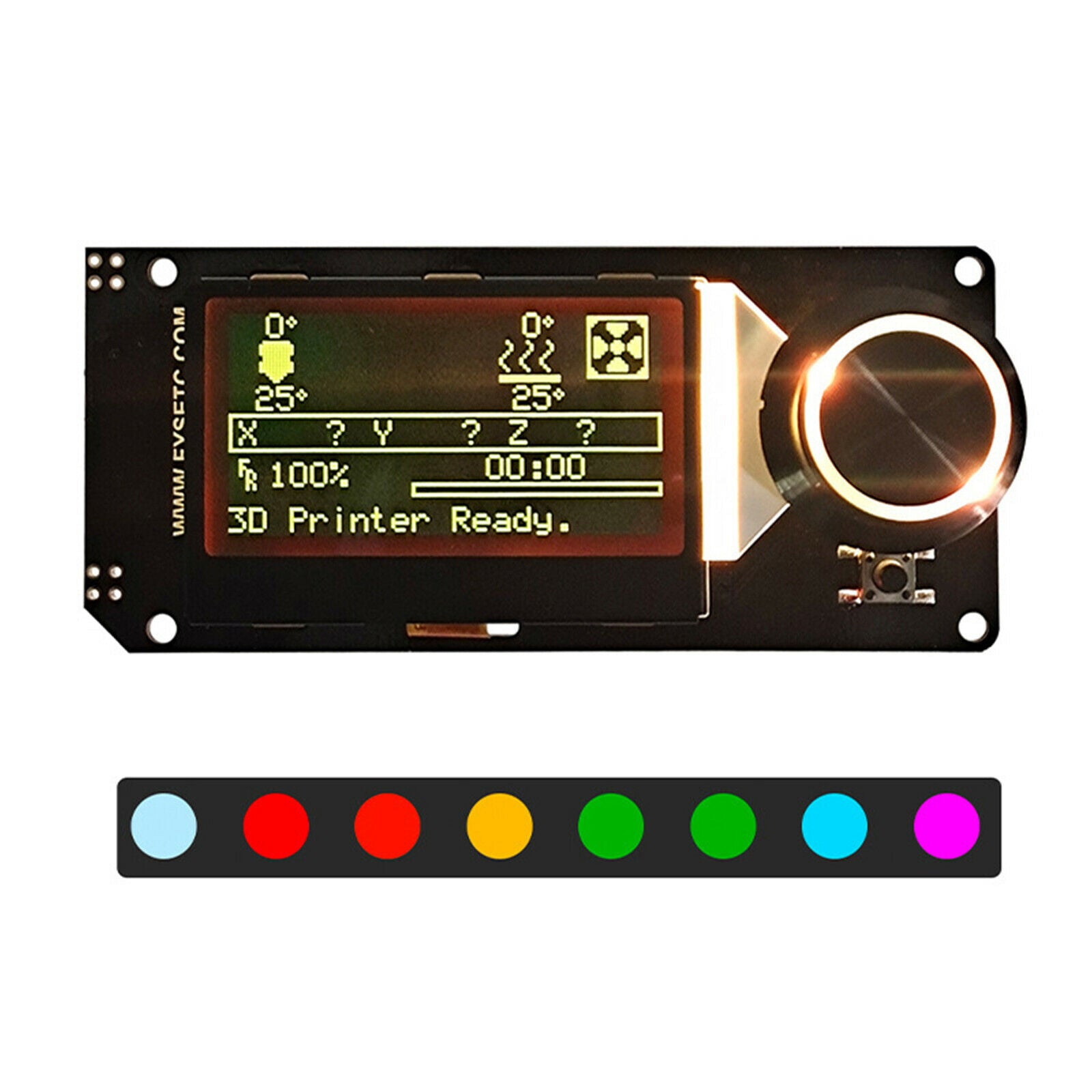 1 Piece Mini 12864 V1.0 LCD Screen Graphic   for Marlin DIY Size D
