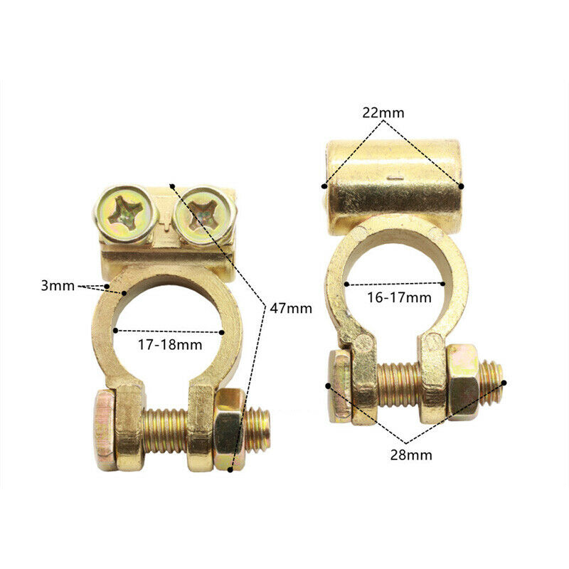 Universal Vehicle Car Battery Terminal Disconnect Positive Negative Switch Link