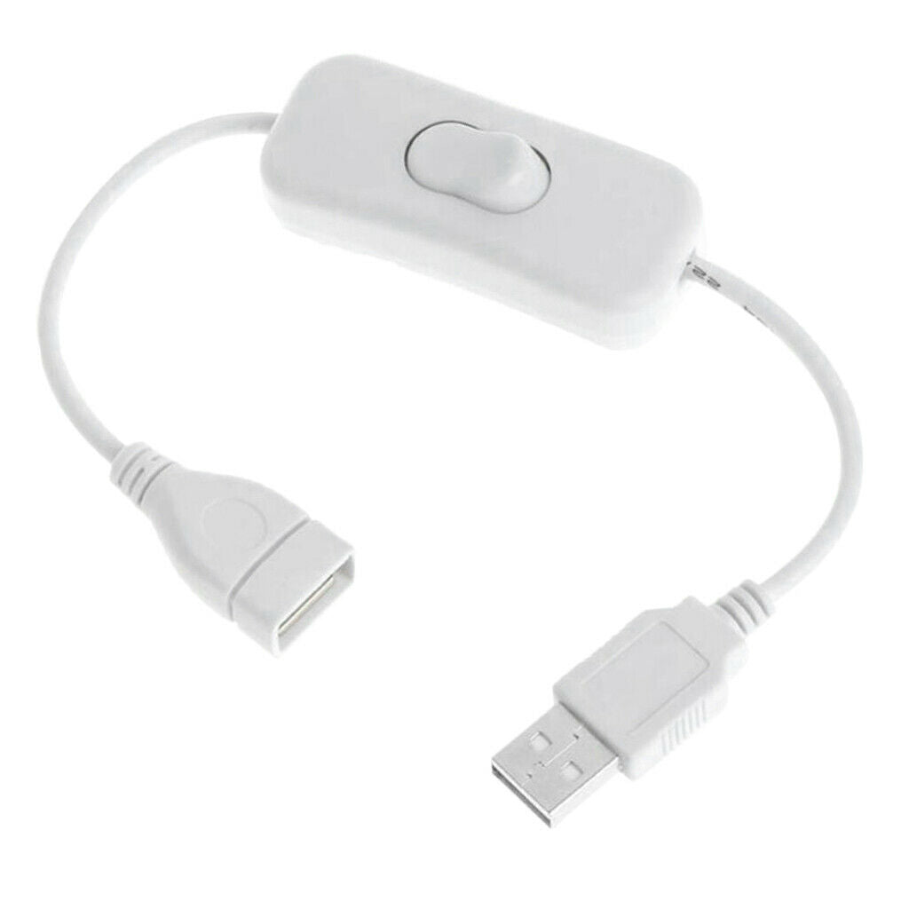 Power Charger Adapter with on / OFF Switch USB Cable for USB 2.0 Device