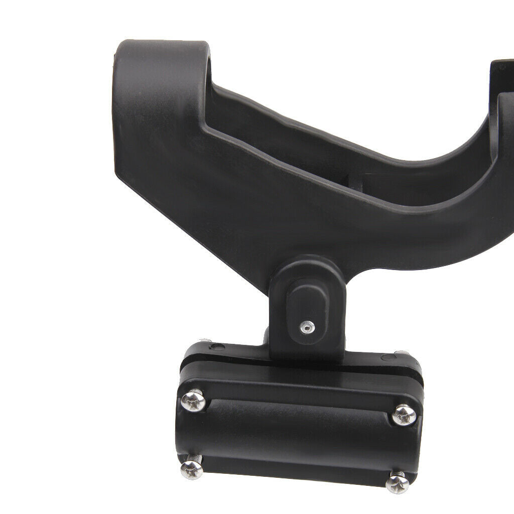 360 Degrees Free Boat Kayak Yacht Fishing Cast Rod Holder Clamp On Set