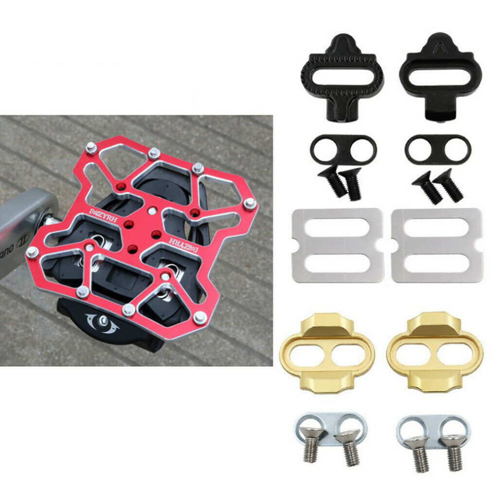 Brass Mountain Bike Cleats Compatible with Eggbeater SPD Clipless Pedal