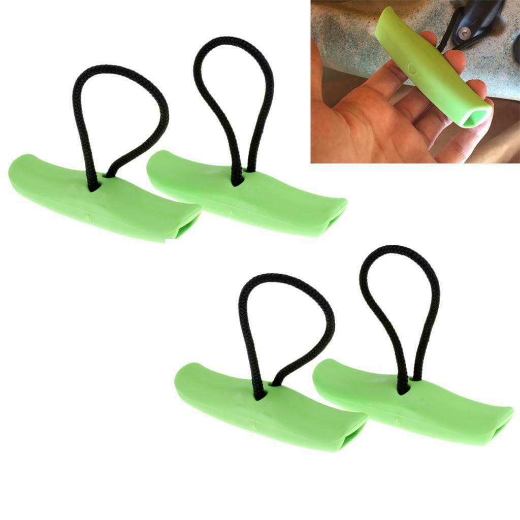 4pcs Kayak Canoe Toggle Carry Handle with Cord Replacement Accessories