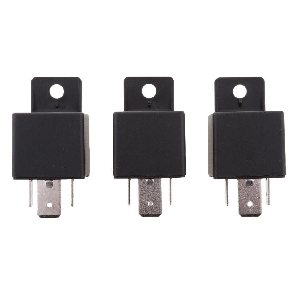 24V 80 Amp 4-Pin Relay For Electric Water Pumps Door Handles Razor Blades