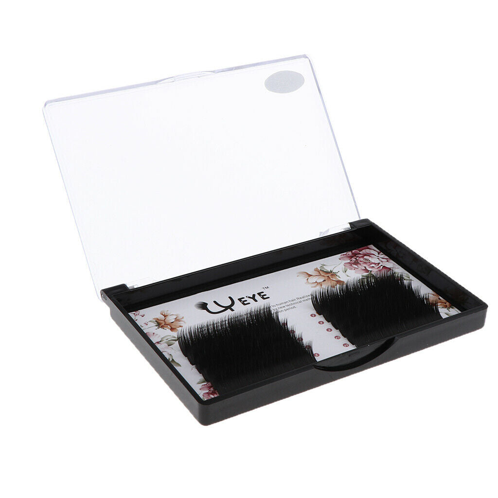 5Pcs Black Soft False Eyelashes for Eyelash Extensions 0.20mm C Curl