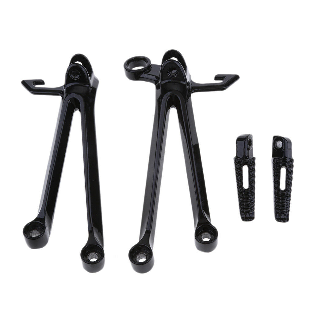 Rear Passenger Foot Peg Rest Bracket Rearsets For for Suzuki GSXR1000 05-06