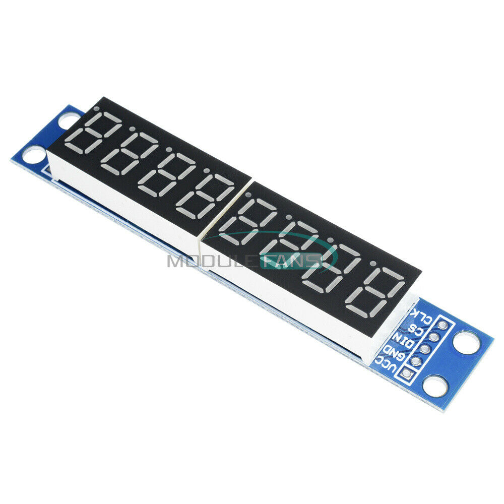 5PCS MAX7219 Dot 8-Digit Digital Red LED Display Module For Arduino Raspberry Pi