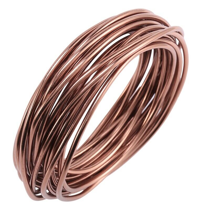 Anodized Aluminum Bonsai Training Wire 5-Size Starter Set-1.0mm,1.5mm,2.0mm,2.X4