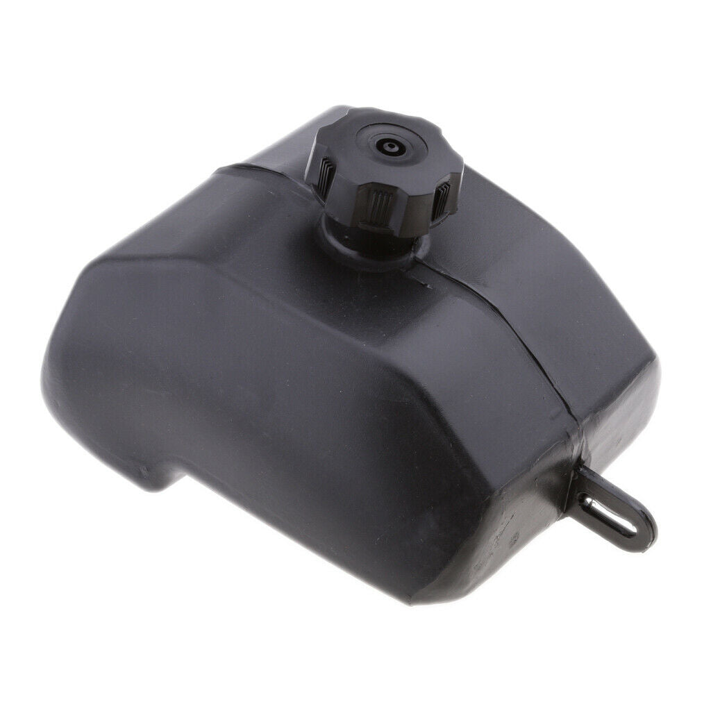 Black Gas Fuel Tank Fits 50 90 110 125cc Quad Dirt Bike ATV 4 Wheeler Black