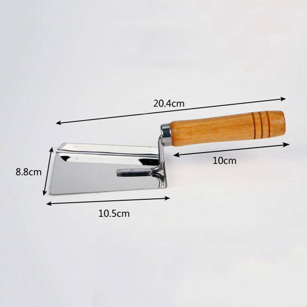 Metal Bee Honey Shovel Scraper Hive Tool Beekeeping Equipment 8inch