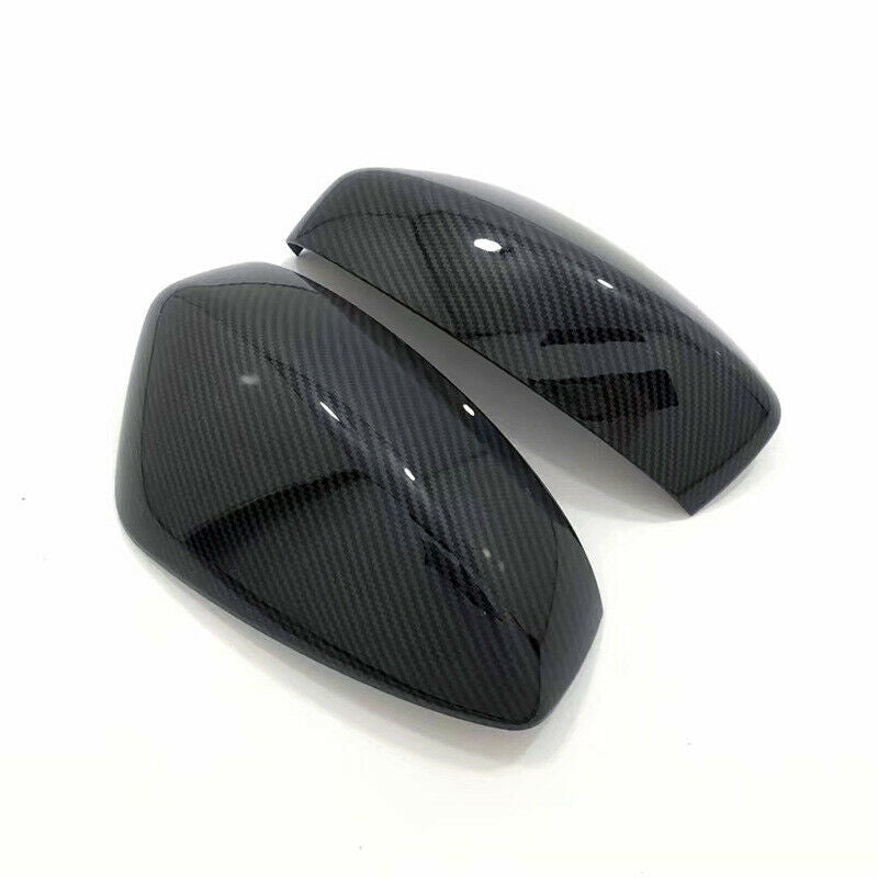 Carbon Fiber Rearview Caps Trim Rearview Side Mirror Cover For Mazda CX-5 17-21