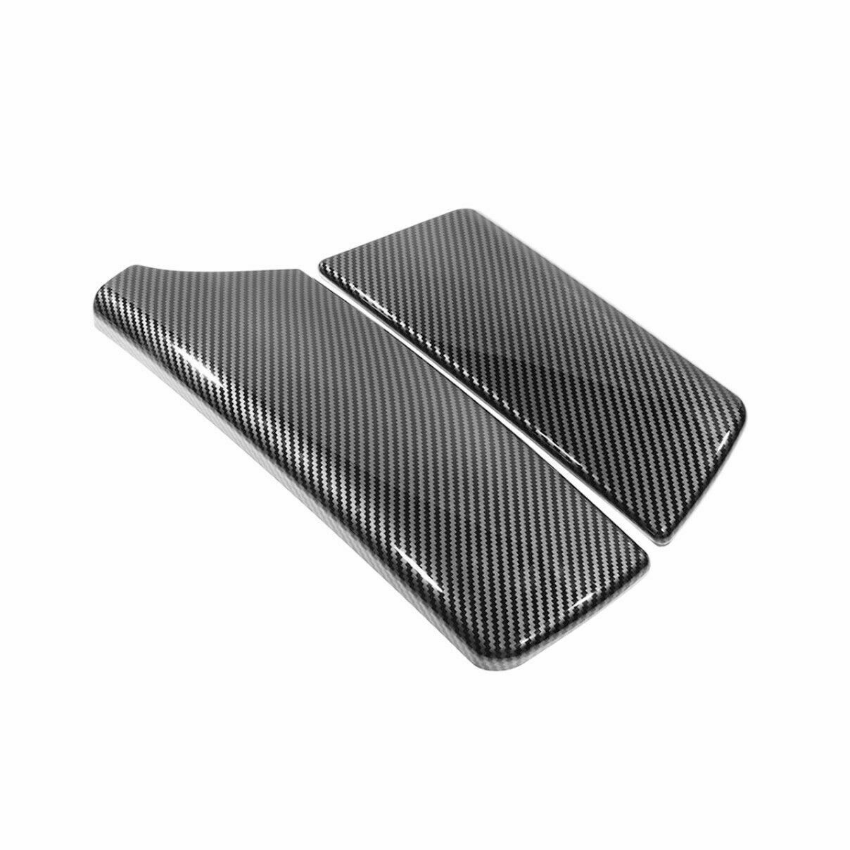 Carbon Fiber Look Armrest Box Console Box Cover Trims For BMW 5 Series F10 11-16