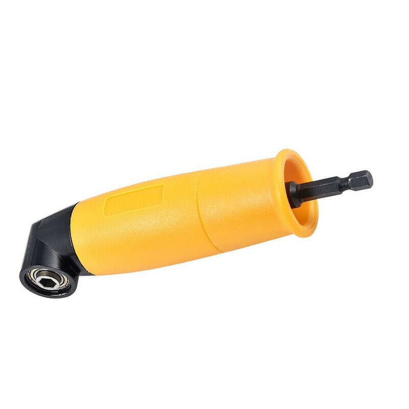 90Â° Right Angle Extension Screwdriver Socket Adapter Drill Attachment Tool 1/4''