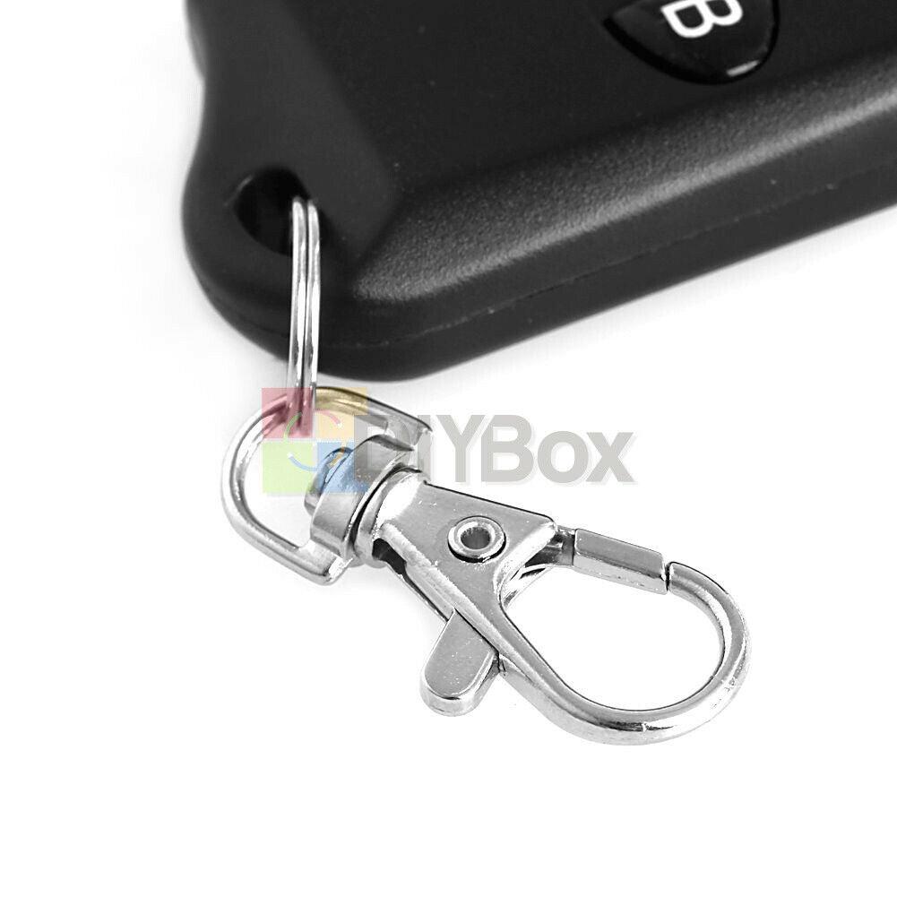 DC 12V 2 Button 433MHz RF Wireless WIFI Remote Control Transmitter Garage Door
