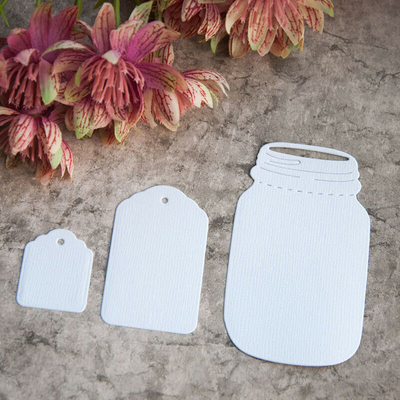 Wish Bottle Metal Cutting Dies DIY Scrapbooking Album Paper Cards Decorati.l8