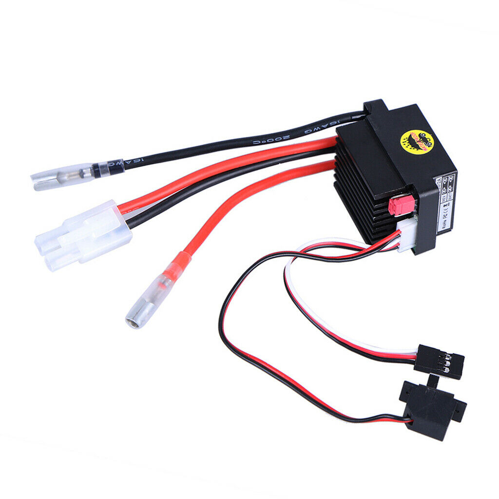 High Voltage 320A Brush Motor ESC BEC 5.6V / 2A W / Brake for RC Car Truck Boat
