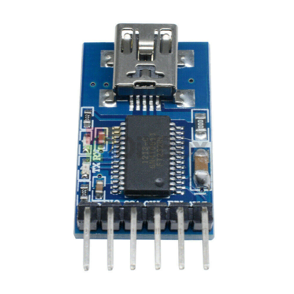 Lots 2PCS FT232RL USB to Serial Adapter Module Mini USB TO RS232 For Arduino