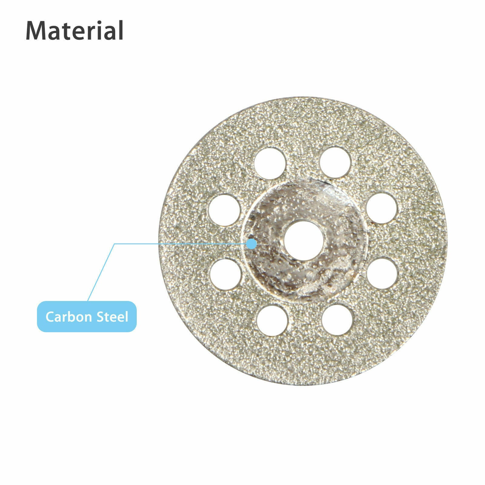10PCS Diamond Cutting Wheel Saw Blades Cut Off Discs Set for Dremel Rotary Tool