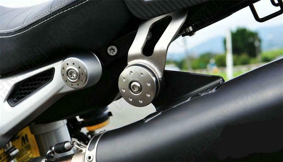 For BMW R NINE T Screw Cover Exhaust Bracket Decorative Trim CNC Aluminum Alloy