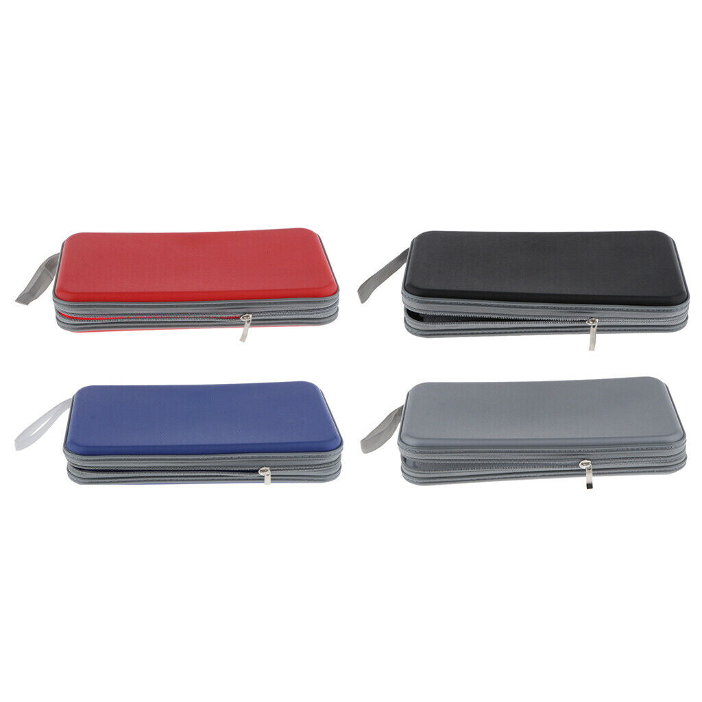 2pcs 80 Sleeves Square CD Wallets DVD Case CD Disc Storage Holders 28x16x4cm