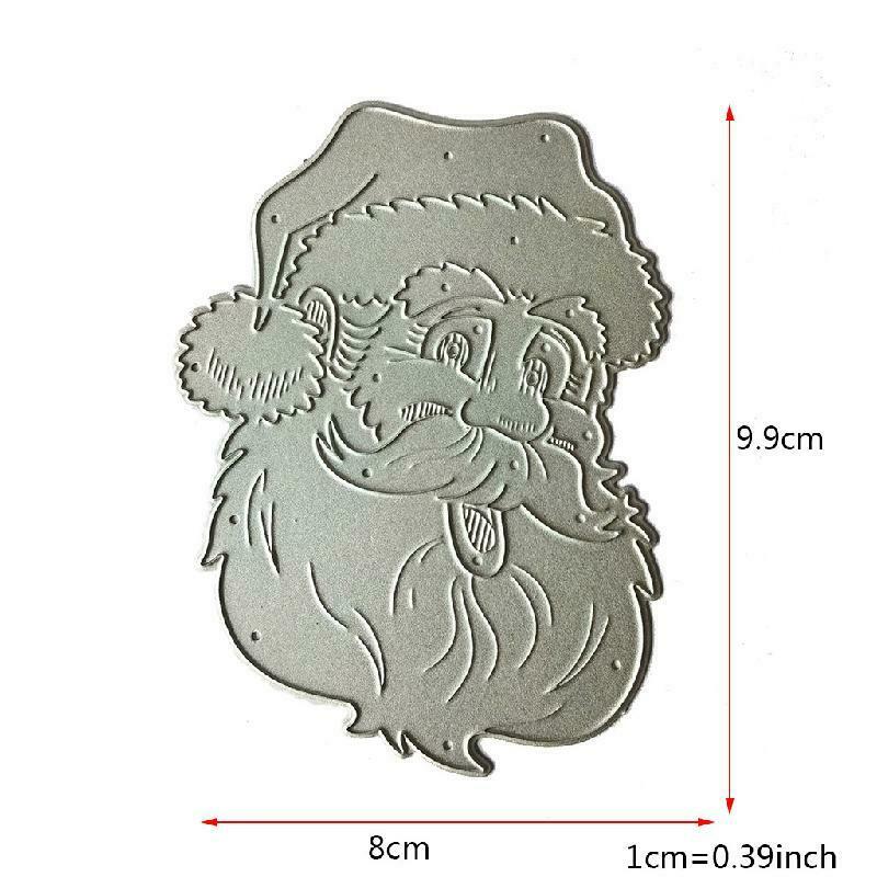 Santa Claus Metal Cutting Dies Stencil Scrapbooking DIY Album Stamp Paper Card