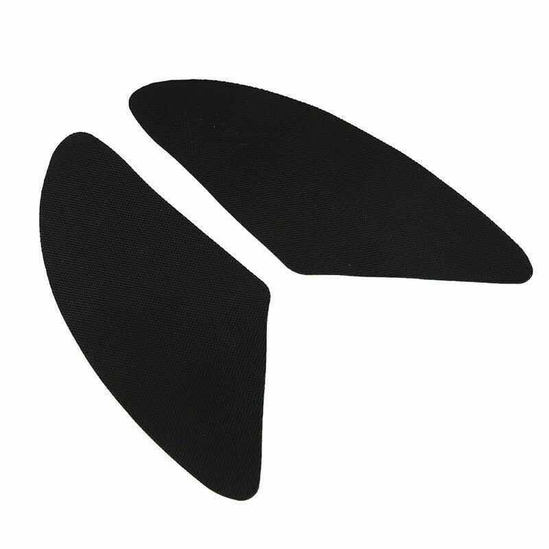 2PCS Motorcycle Rubber Tank Traction Side Pad Fuel Gas Knee Grip Protector PSB