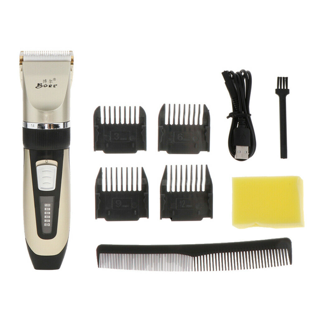 Multifunction Unisex Low Noise Electric Hair Shaver Cutting Grooming Set