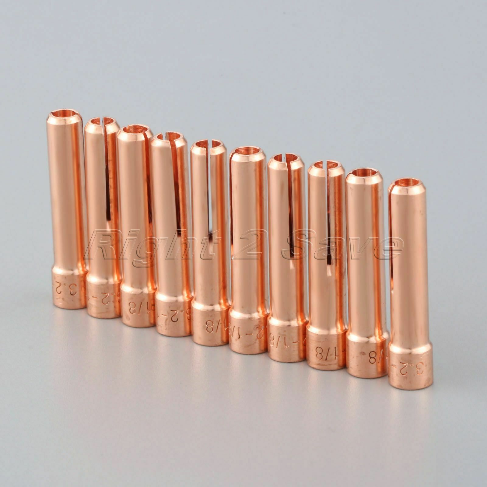 New 10Ã—Durable Stubby Collet 10N25S 1/8" for Torch 17/18/26 Machine Accessories