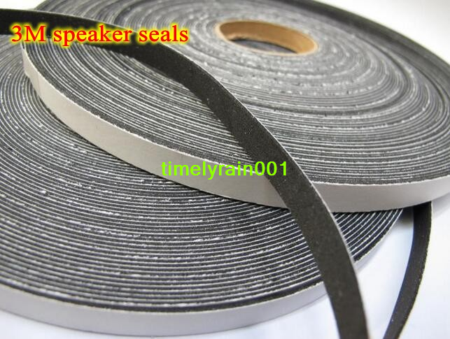 1pcs 1M Speaker Junction Box Foam Seal Shockproof Sponge mats Horn seal