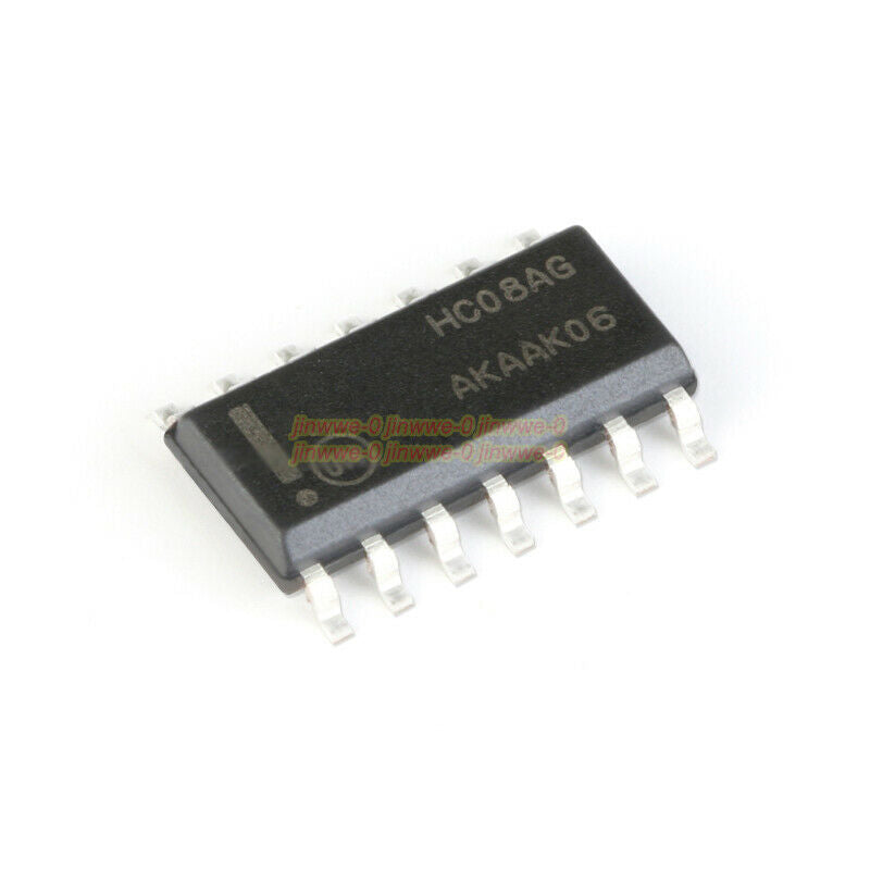 5pcs MC74HC08ADR2G SOIC-14 Quad 2-input AND gate SMD logic chip
