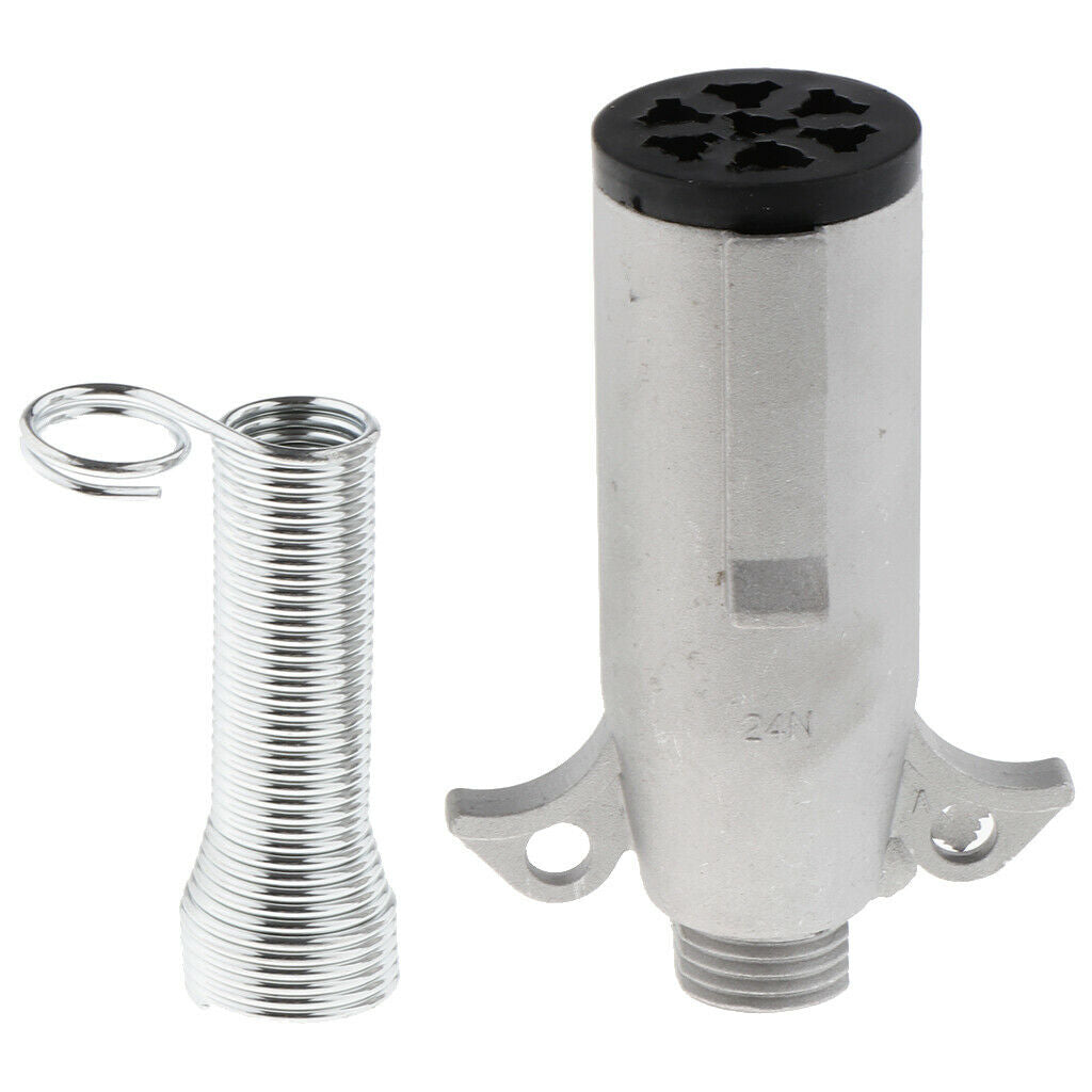 Trailer end plug 7 pin RV plug, light plug for cable wire